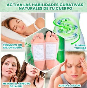 PARCHE KINOKI 10 CAJAS (100 UNIDADADES)